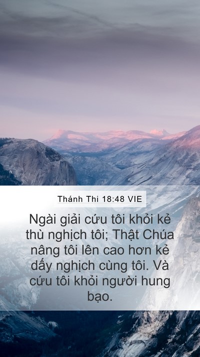 Thánh Thi 18:48 VIE Bible Verse Image