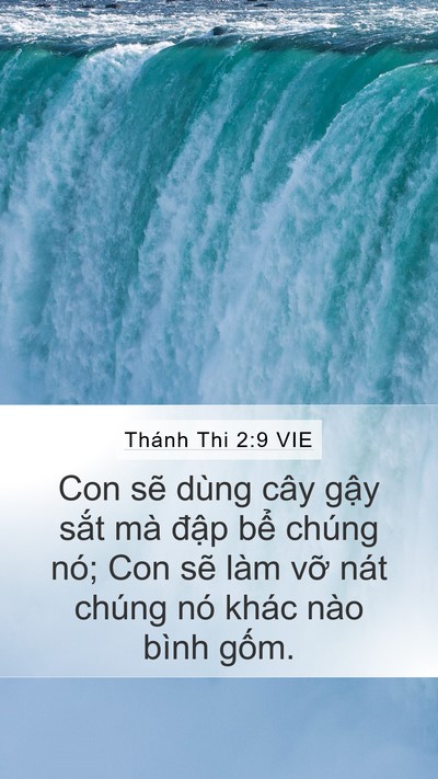 Thánh Thi 2:9 VIE Bible Verse Image