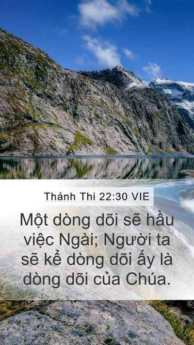 Thánh Thi 22:30 VIE Bible Verse Image