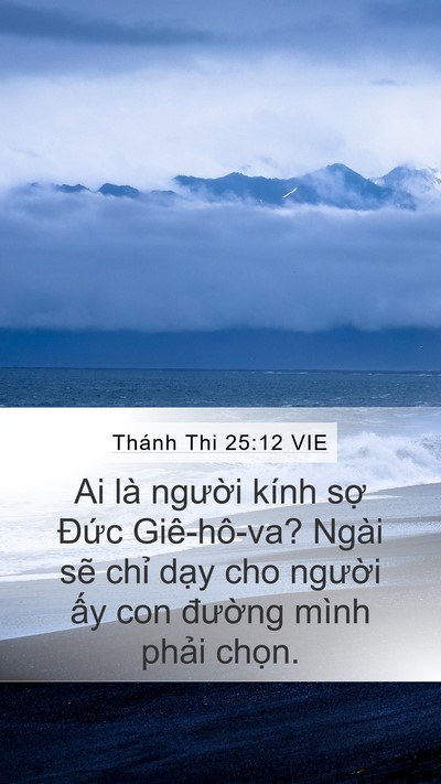 Thánh Thi 25:12 VIE Bible Verse Image