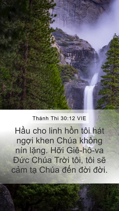 Thánh Thi 30:12 VIE Bible Verse Image