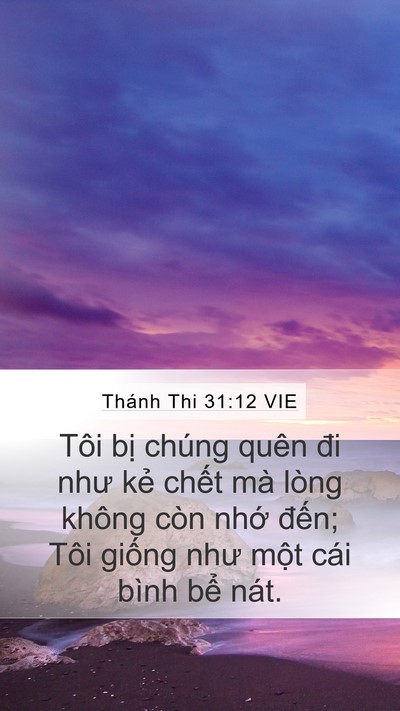 Thánh Thi 31:12 VIE Bible Verse Image