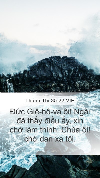 Thánh Thi 35:22 VIE Bible Verse Image