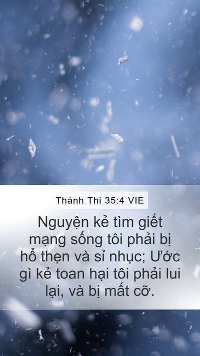 Thánh Thi 35:4 VIE Bible Verse Image