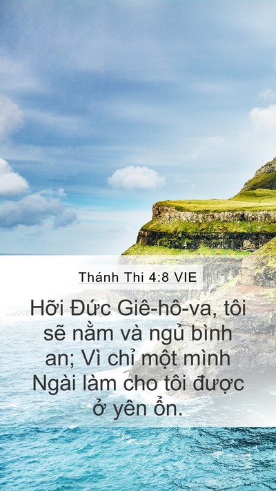 Thánh Thi 4:8 VIE Bible Verse Image