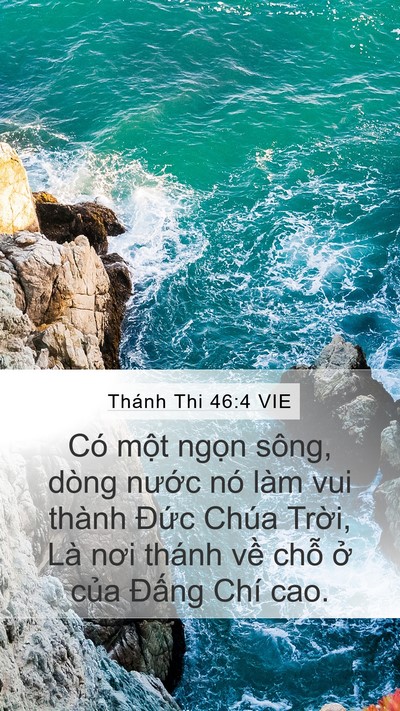 Thánh Thi 46:4 VIE Bible Verse Image