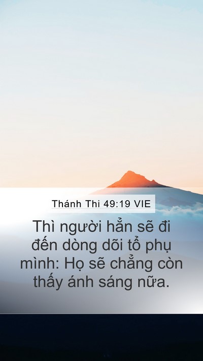 Thánh Thi 49:19 VIE Bible Verse Image
