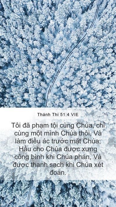 Thánh Thi 51:4 VIE Bible Verse Image