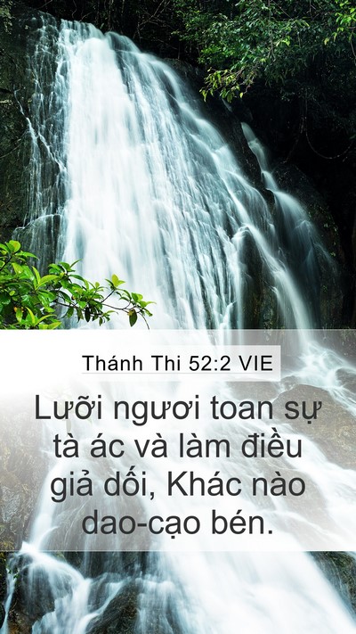 Thánh Thi 52:2 VIE Bible Verse Image
