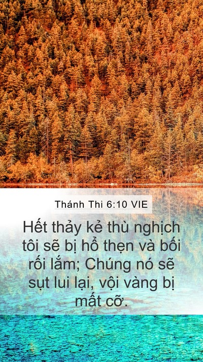 Thánh Thi 6:10 VIE Bible Verse Image