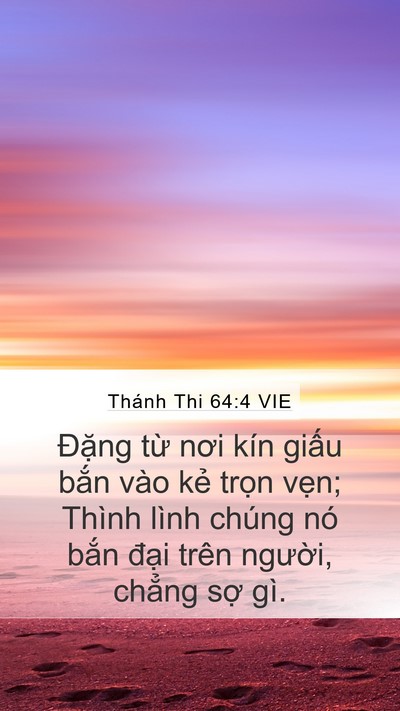 Thánh Thi 64:4 VIE Bible Verse Image