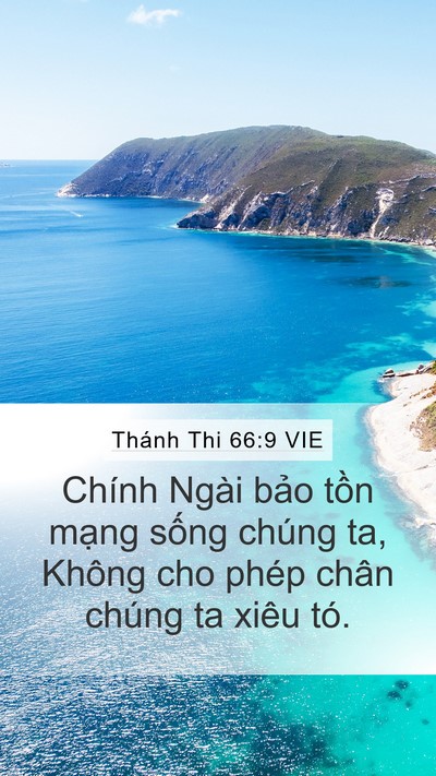 Thánh Thi 66:9 VIE Bible Verse Image