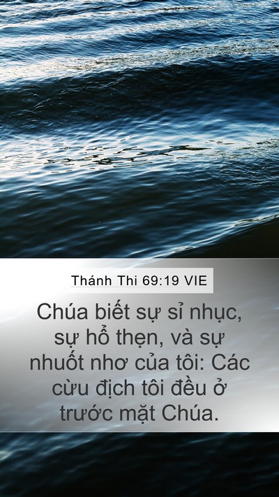 Thánh Thi 69:19 VIE Bible Verse Image
