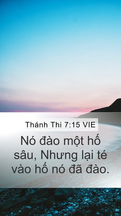 Thánh Thi 7:15 VIE Bible Verse Image