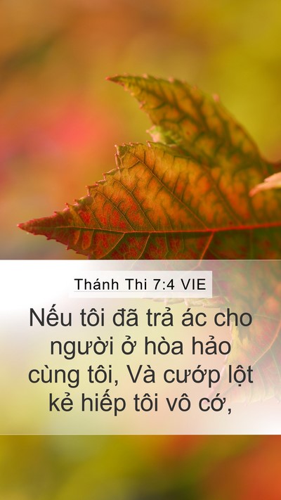 Thánh Thi 7:4 VIE Bible Verse Image
