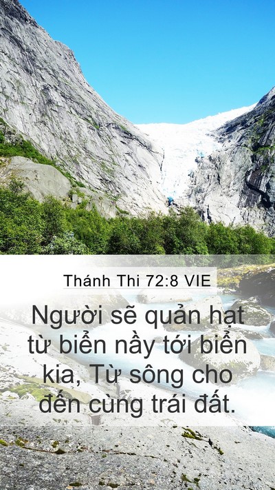 Thánh Thi 72:8 VIE Mobile Phone Wallpaper - Người sẽ quản hạt từ biển nầy - Mobile Bible Verse Wallpaper