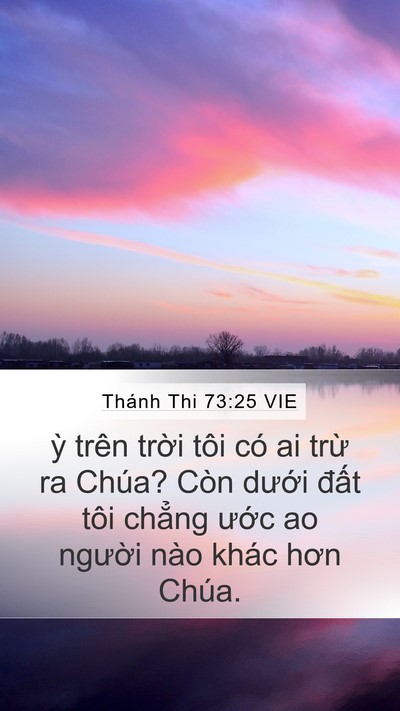 Thánh Thi 73:25 VIE Bible Verse Image