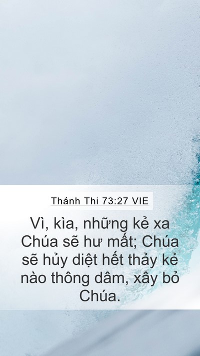 Thánh Thi 73:27 VIE Bible Verse Image
