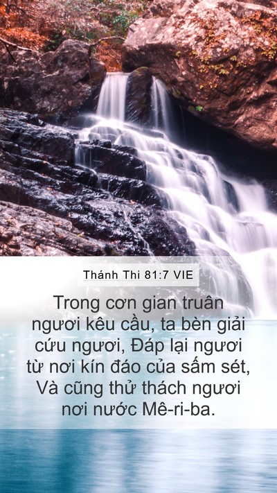 Thánh Thi 81:7 VIE Bible Verse Image