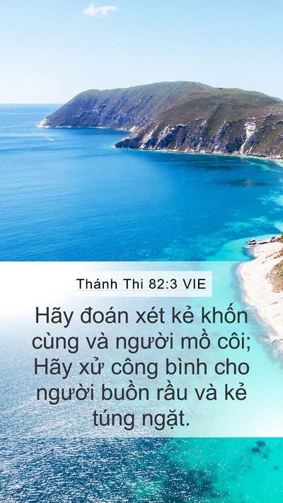 Thánh Thi 82:3 VIE Bible Verse Image