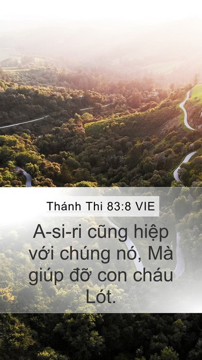 Thánh Thi 83:8 VIE Bible Verse Image