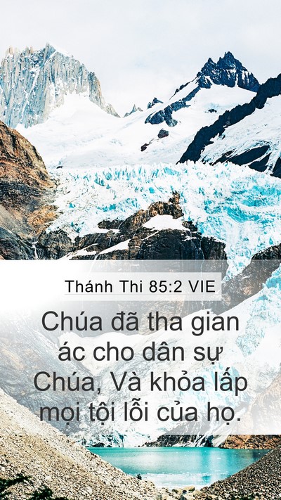 Thánh Thi 85:2 VIE Bible Verse Image