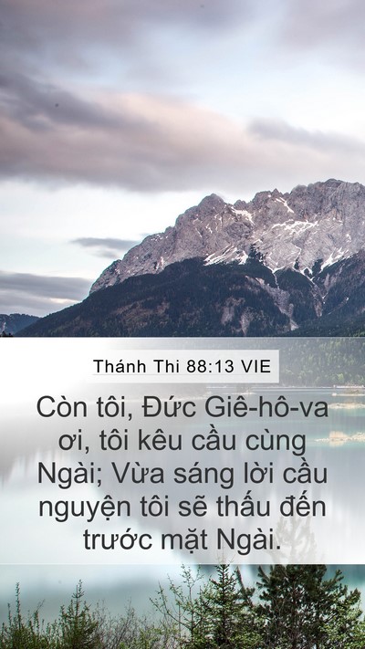 Thánh Thi 88:13 VIE Bible Verse Image