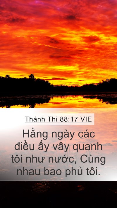 Thánh Thi 88:17 VIE Bible Verse Image