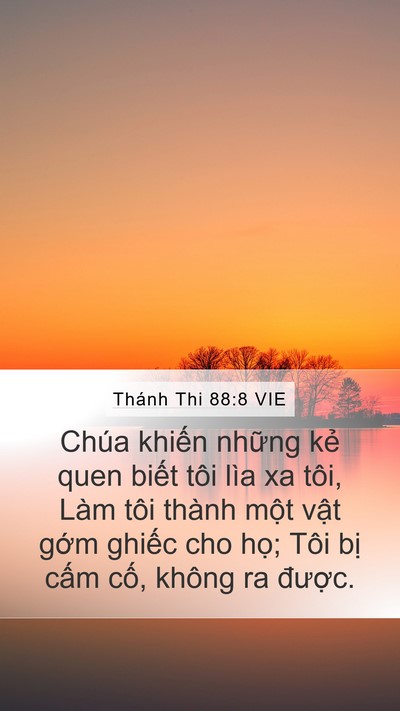 Thánh Thi 88:8 VIE Bible Verse Image