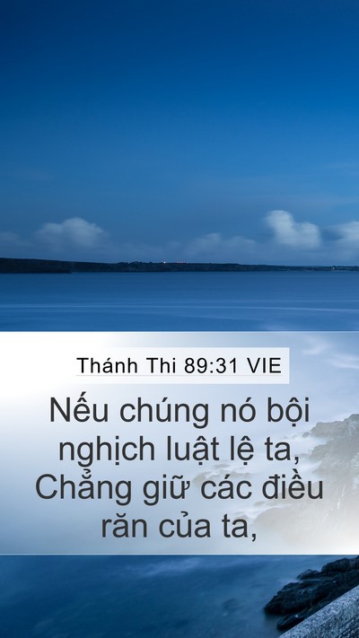 Thánh Thi 89:31 VIE Bible Verse Image