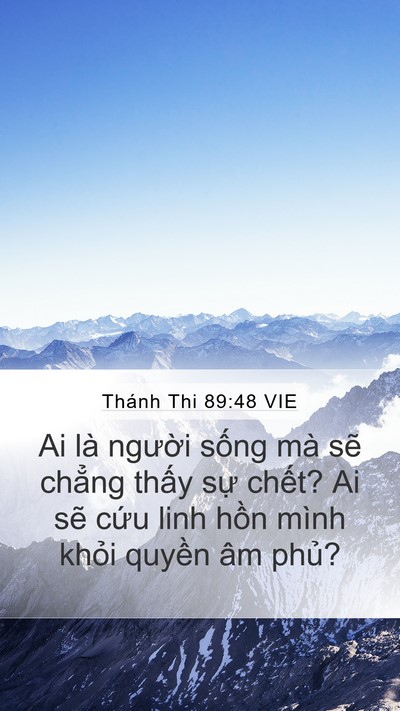 Thánh Thi 89:48 VIE Bible Verse Image