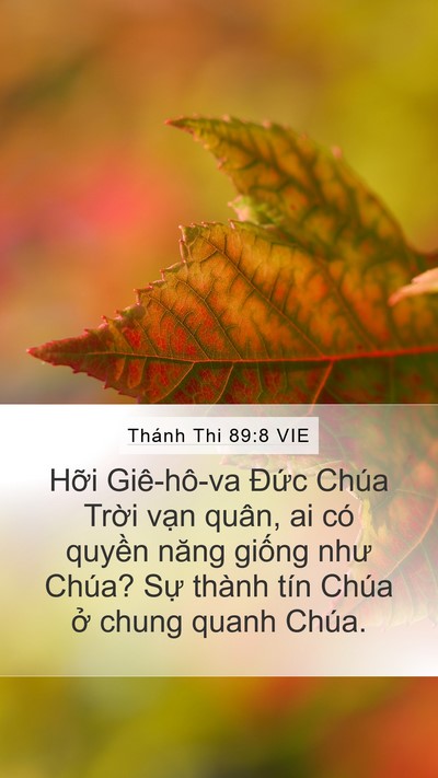 Thánh Thi 89:8 VIE Bible Verse Image