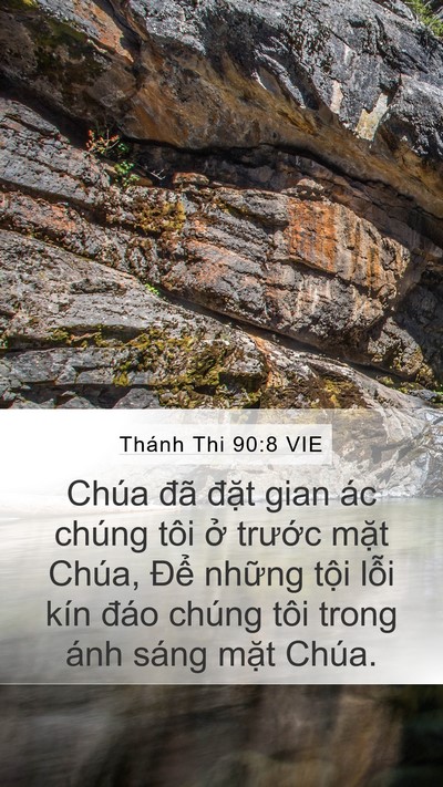 Thánh Thi 90:8 VIE Bible Verse Image