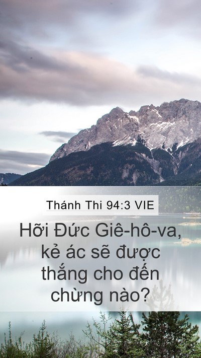 Thánh Thi 94:3 VIE Bible Verse Image