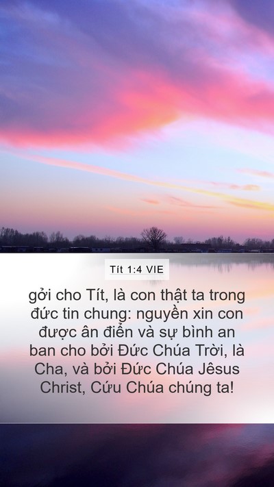 Tít 1:4 VIE Bible Verse Image