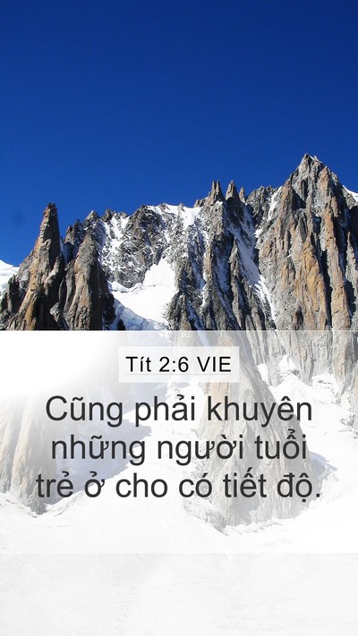 Tít 2:6 VIE Bible Verse Image