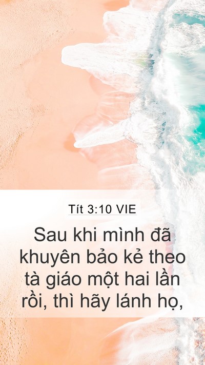 Tít 3:10 VIE Bible Verse Image