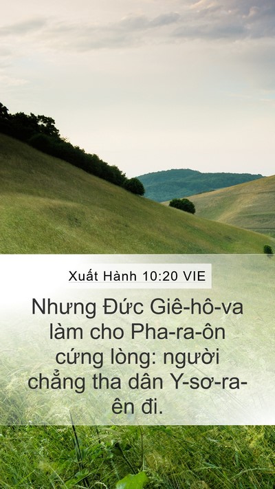 Xuất Hành 10:20 VIE Bible Verse Image