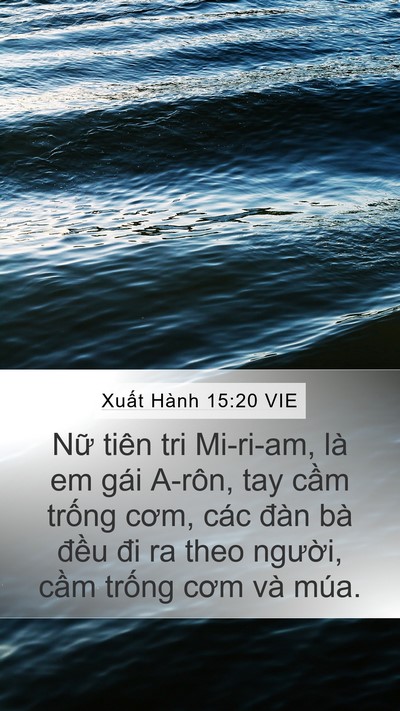 Xuất Hành 15:20 VIE Bible Verse Image