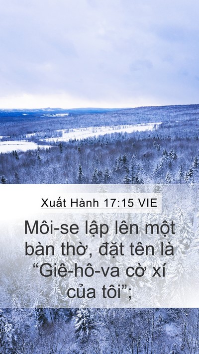 Xuất Hành 17:15 VIE Bible Verse Image