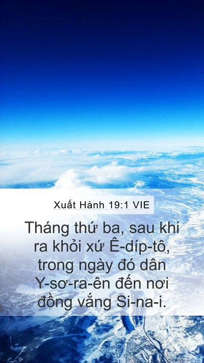 Xuất Hành 19:1 VIE Bible Verse Image