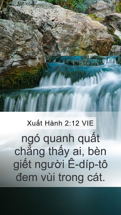 Xuất Hành 2:12 VIE Bible Verse Image