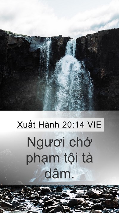 Xuất Hành 20:14 VIE Bible Verse Image