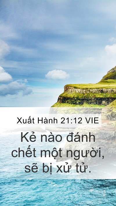 Xuất Hành 21:12 VIE Bible Verse Image
