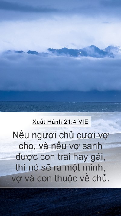 Xuất Hành 21:4 VIE Bible Verse Image