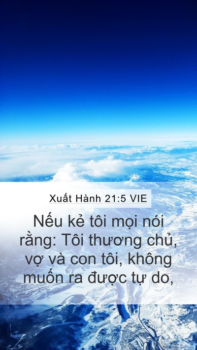 Xuất Hành 21:5 VIE Bible Verse Image