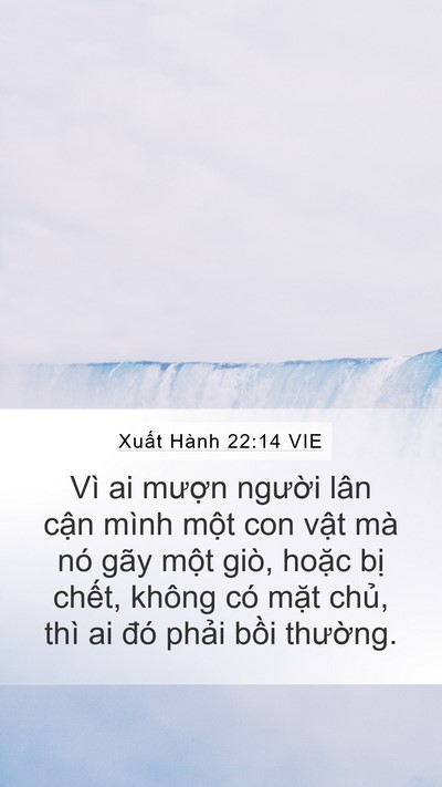 Xuất Hành 22:14 VIE Bible Verse Image