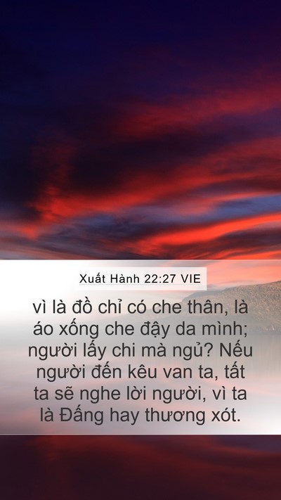 Xuất Hành 22:27 VIE Bible Verse Image