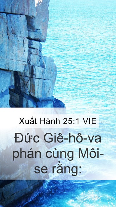 Xuất Hành 25:1 VIE Bible Verse Image