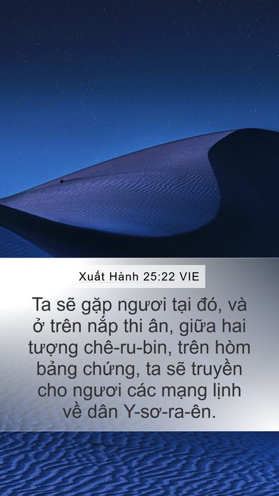 Xuất Hành 25:22 VIE Bible Verse Image